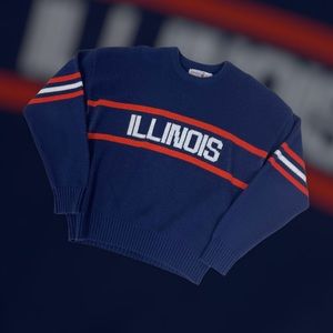 Vintage 80’s Chicago Illinois Cliff Eagle Sweater